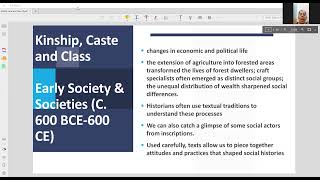 KINSHIP, CASTE AND CLASS, EARLY SOCIETY & SOCIETIES (c. 600 BCE- 600 CE), HISTORY, CLASS 12, CBSE