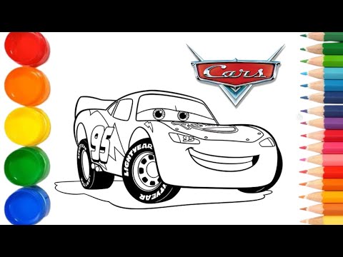 CARS Mcqueen coloring pages | Mcqueen drawing pages for kids