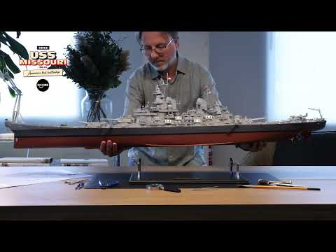 Model Kit USS Missouri (BB-63) 1/200 Scale - OcCre