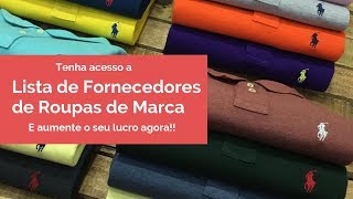 Os Melhores Fornecedores de Roupas Importadas J no Brasil
