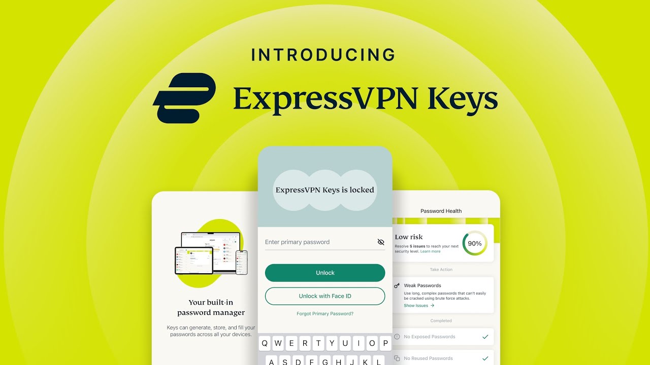 ExpressVPN Keys : un gestionnaire de mots de passe simple et sécurisé