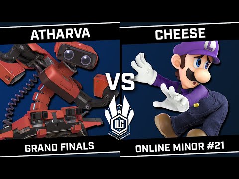ILG Online Minor #21 - GRAND FINALS - Atharva (ROB) vs Cheese (Luigi/Game & Watch)