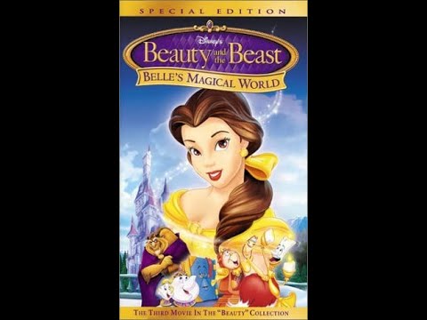 Opening to Beauty and the Beast: Belle's Magical World Special Edition VHS (2003)