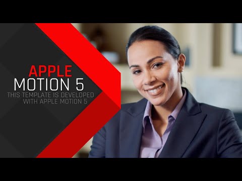 Upcoming Events: 4K Ultra HD Template for Apple Motion and Final Cut Pro