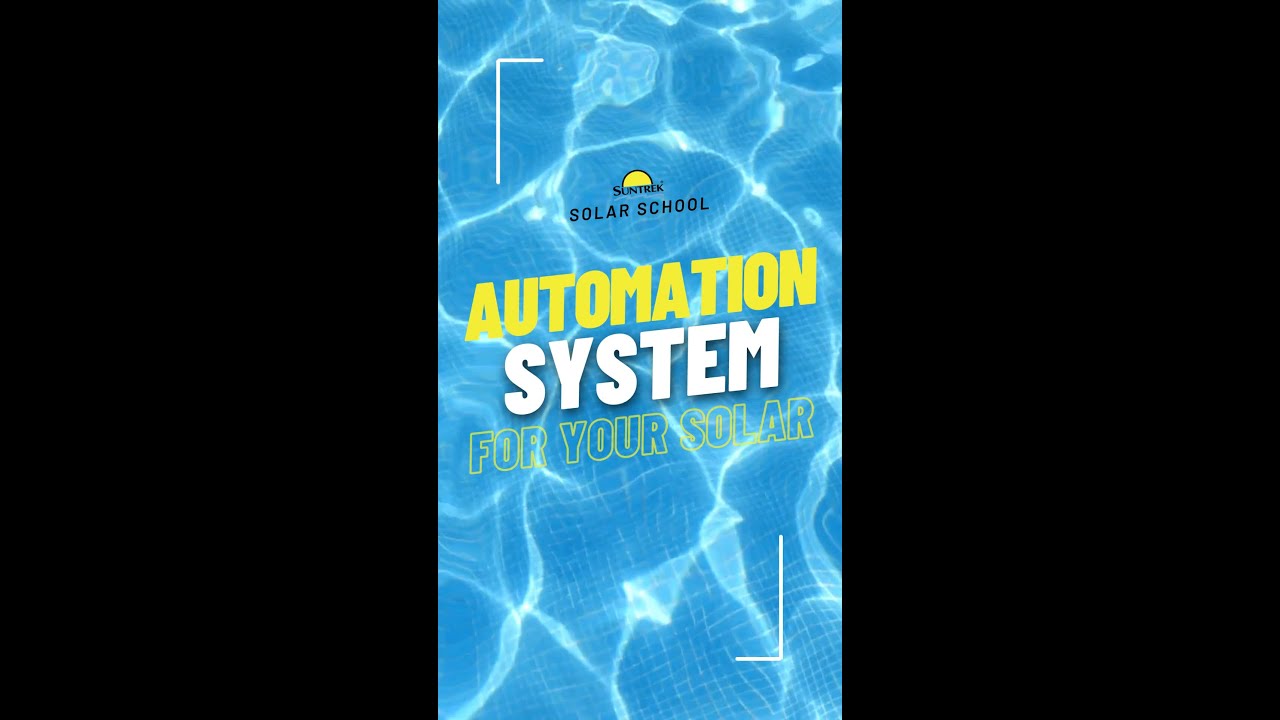 Automation You Solar Pool Heating System from you Phone!