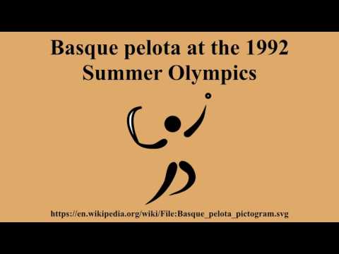 Basque pelota at the 1992 Summer Olympics