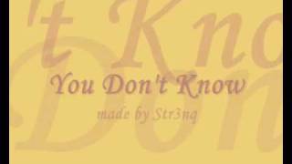 You Don&#39;t Know - Milow + lyrics