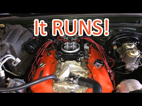 1972 Chevy C10 Holley EFI Sniper Install - Part 3 - First Startup!