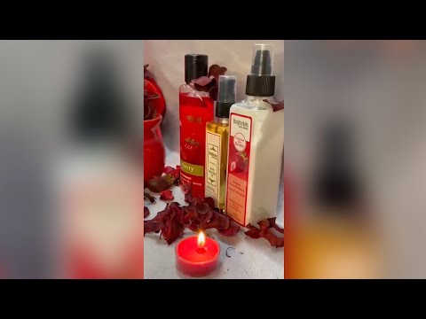 Weekend Escapes Strawberry & Rose Bathing Spa Hamper