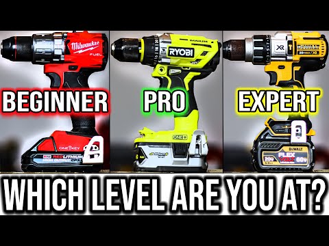 We Ranked Every DRILL/DRIVER From Beginner LVL To Expert LVL (What Level Are You?)