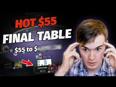 HUGE SCORE In The Hot $55! Can We WIN Our First Big Final Table?!