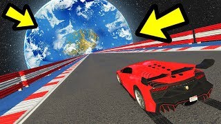 GTA 5 - The BIGGEST Mega Ramp EVER!! (from space)