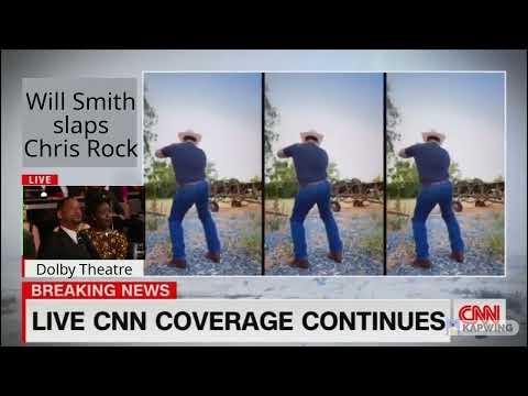 Applebee's Interrupting Will Smith slapping Chris Rock