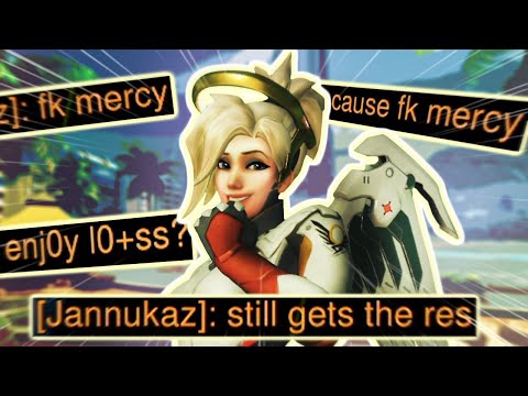 "My Mercy MOVEMENT Made him MAD" - Overwatch 2 Mercy Main Competitive Gameplay