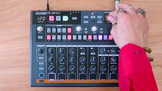 Video thumbnail for Arturia Drumbrute Impact In Action by Doctor Mix