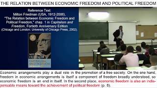 Day 35 (video 7) - The Relation between Economic Freedom and Political Freedom