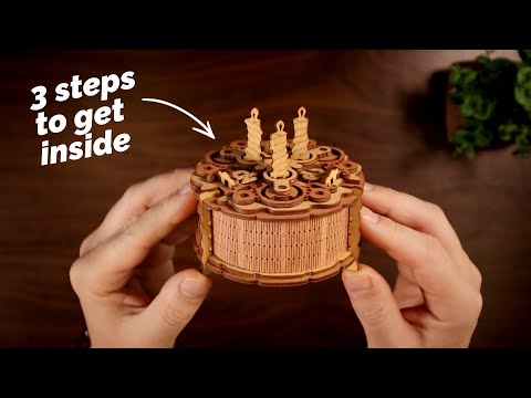 Birthday Cake Puzzle Box | Easy | 6 Minutes | IDVenture