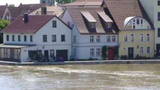 preview picture of video 'Hochwasser 2013 - Schönebeck (Elbe) - 06.06.2013 - 11:03 Uhr'