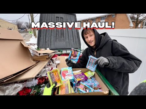 MASSIVE Dumpster Diving Haul! We Were Shocked!