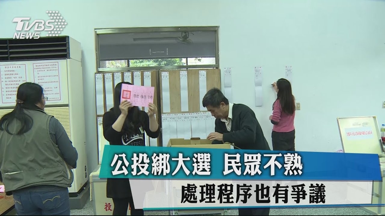公投綁大選民眾不熟　處理程序也有爭議