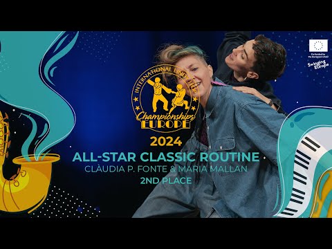 2nd place: Clàudia P. Fonte & Maria Mallan - ALL-STAR CLASSIC ROUTINE  - ILHC EUROPE 2024