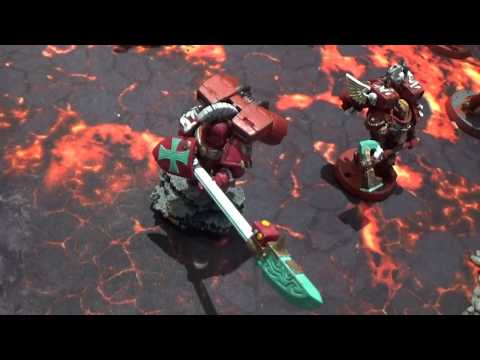 Blood Angels Vs Iron Hands Battle Report - 40K 8th edition