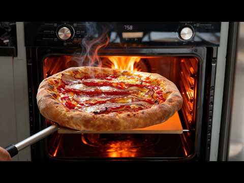 The Secret to Perfect Pizza Dough in 1 Hour (No Fancy Equipment!) 🔥
