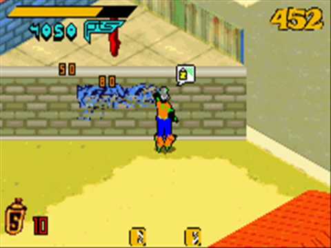 jet set radio gba gameplay