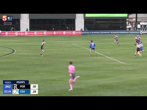 Rd 12 Hostplus SANFL Snapshot - Central's AIden Grace goals from 55m