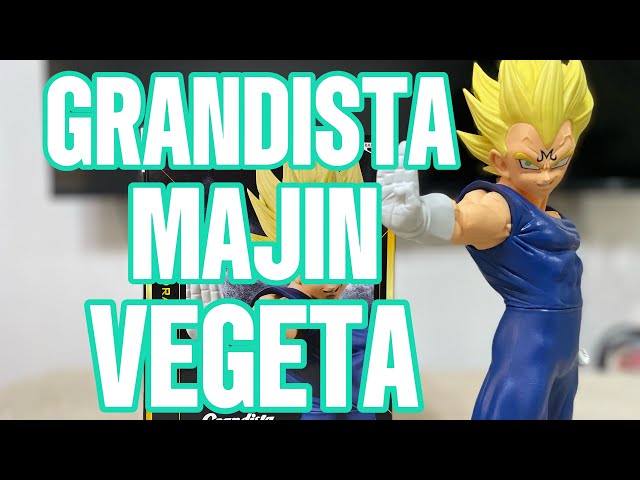Vídeo relacionado con Banpresto Figura de Accion Majin Vegeta Dragon Ball Z - Grandista 31cm - BP30054P Multicolor - Figura Coleccionable - Ideal para los fanáticos del Anime