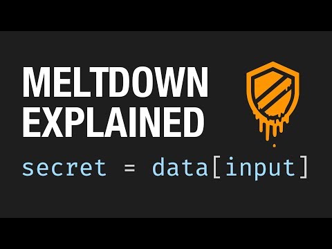 連邦政府は「メルトダウン」と「スペクター」に冷静に対応