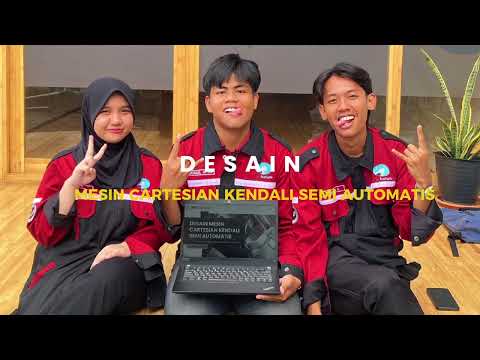 MK20253SB003 Desain Mesin Cartesian Kendali Semi Otomatis