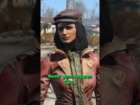 Cait Flirts With Everyone in Fallout 4