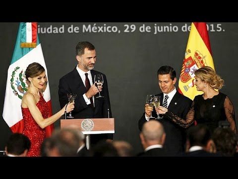 Spain's King Felipe makes historic visit to Mexico