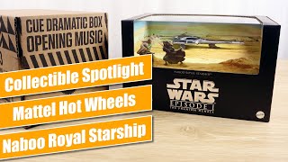 Hot Wheels Starships Select Naboo Royal Starship - Star Wars Collectible Spotlight