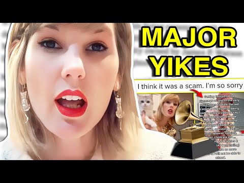 TAYLOR SWIFT TIKTOKER CALLED OUT FOR LYING (grammys drama)