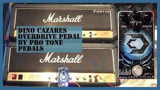 Video thumbnail for Demo of Dino Cazares' Overdrive Pedal by Snipers Of Babel