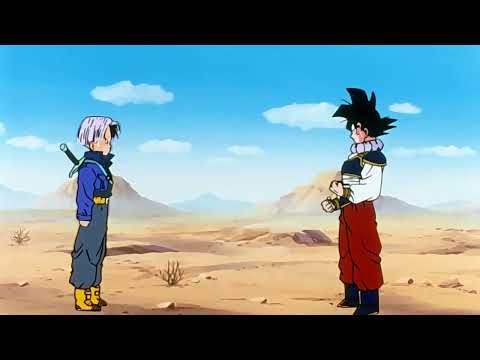 Son Goku Meeting Future Trunks For The First Time [Dragonball Z]