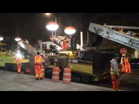 45th Avenue NE, Seattle paving
