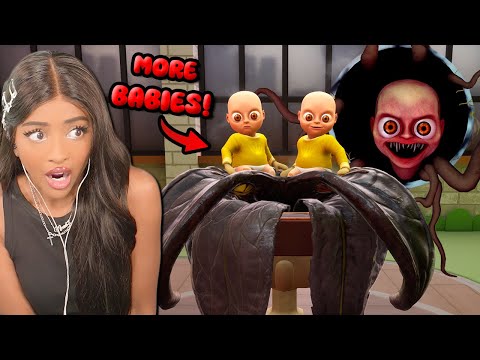 *NEW* There are MORE BABIES... I'm SCARED!! | The Baby in Yellow [Act 4: Crown Childcare]