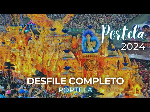 Desfile Portela 2024 COMPLETO em 4K SEM NARRAÇÃO
