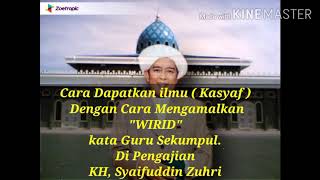 Download lagu Cara Dapatkan Ilmu' Kasyaf ' Dengan Mengamalkan Wirid#Guru Sekumpul#KH. Syaifuddin Zuhri mp3