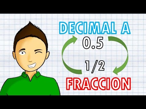CONVERT DECIMAL TO FRACTION Super easy