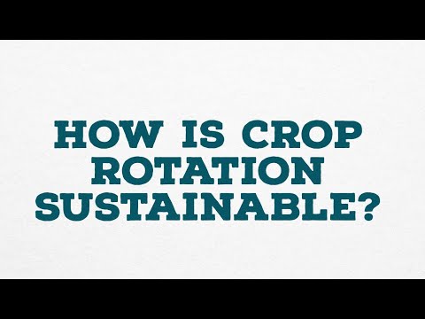 HOW IS CROP ROTATION SUSTAINABLE?