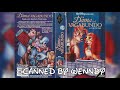 Walt Disney Home Video La Dama Y El VAGABUNDO Lady And The Tramp Opening Closing