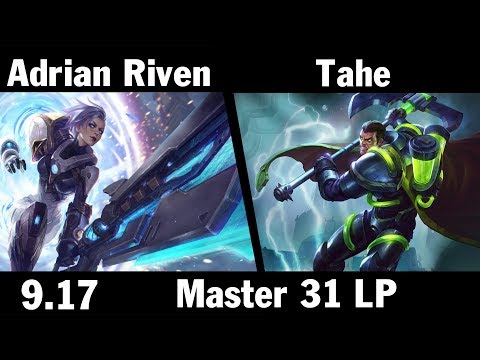 [ Adrian Riven ] Riven vs Darius [ Tahe ] Top  - Adrian Riven Master 31 LP