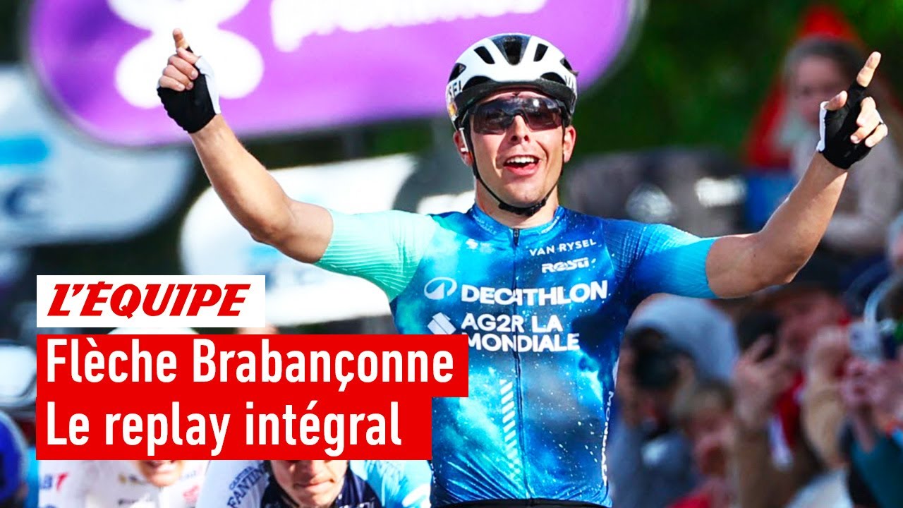 Cyclisme - Le replay de la Flèche Brabançonne et de la victoire du Français Benoît Cosnefroy
