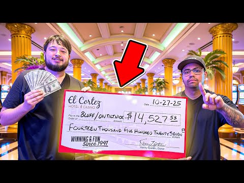 We Went On The CRAZIEST Heater With Bluff!!! (BIG CHECK?!)