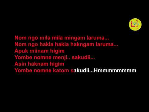 Nom Ngo Mila | Karaoke with Lyrics | Marpi Bam | #galosong