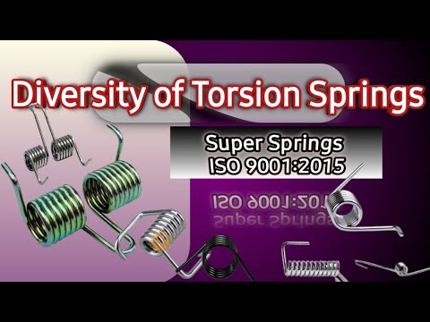 Ss silver double u type torsion springs, for industrial